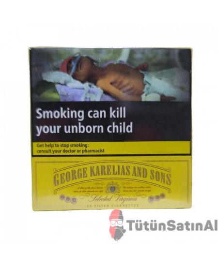 George Karelias And Sons Selected Virginia İthal Sigara