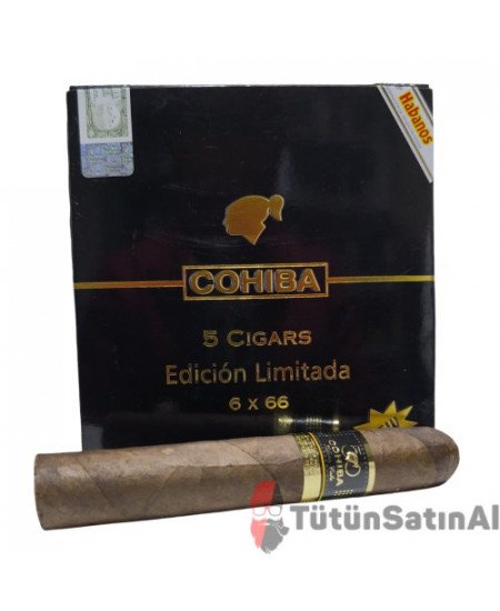 Cohiba 5 Cigars Edicion Limitada 6X66 Gift Pack (REPLİKA)