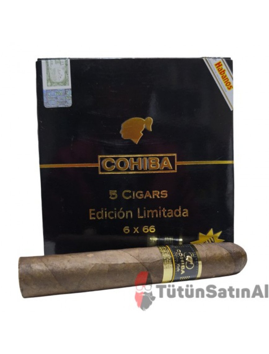 Cohiba 5 Cigars Edicion Limitada 6X66 Gift Pack (REPLİKA)