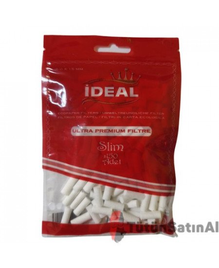 İdeal Ultra Premium Slim Filtre  6x15mm 150'li