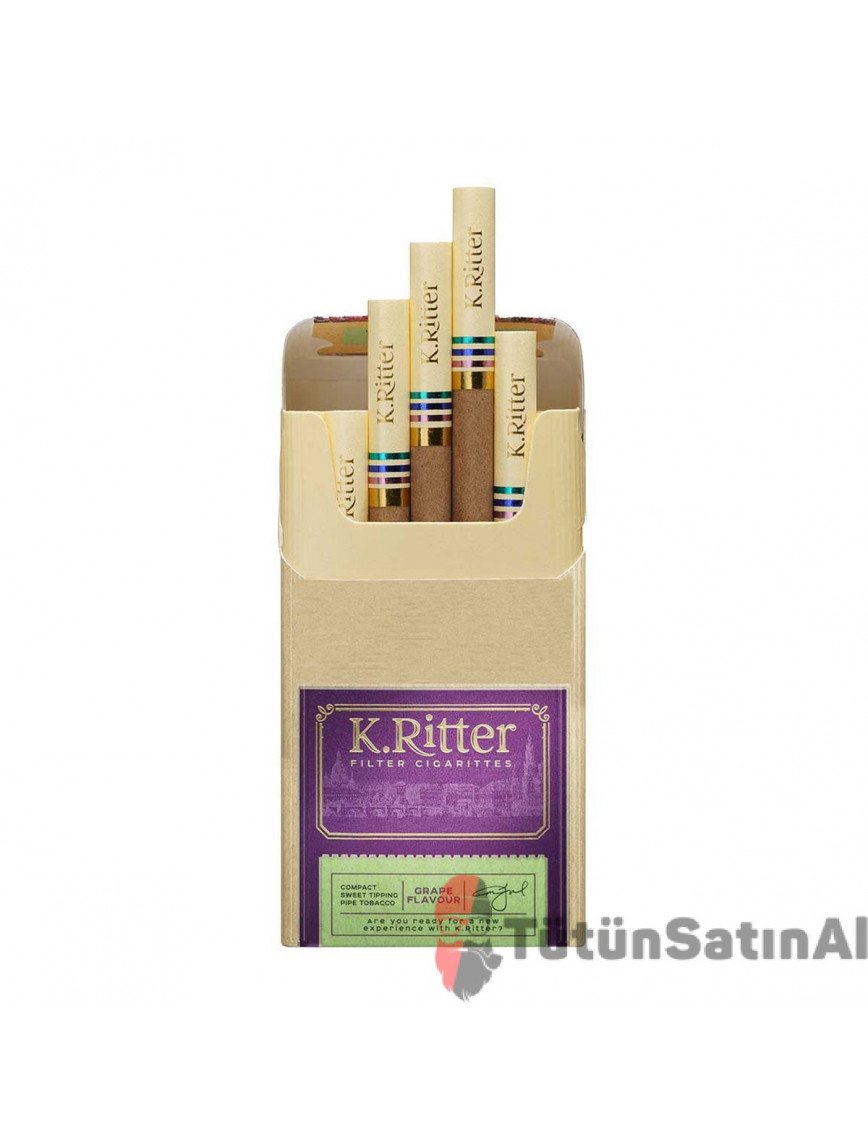 K ritter CURRANT FLAVOUR - Üzüm aromalı sigara K ritter CURRANT FLAVOUR - Üzüm aromalı sigara