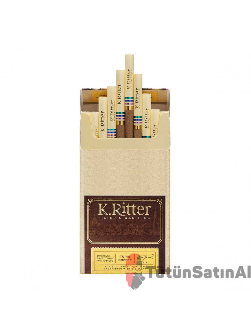 K Ritter Coffe - Kahve aromalı sigara K Ritter Coffe - Kahve aromalı sigara