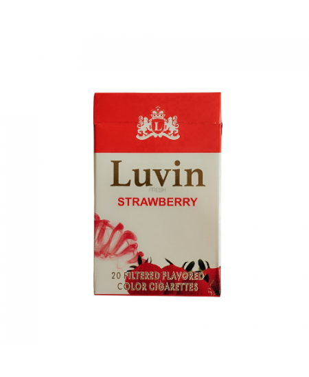 Luvin Strawberry sigara - Çilekli sigara Luvin Strawberry sigara - Çilekli sigara