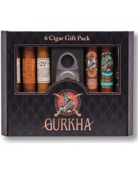 Gurkha 6 Cigar Gift Pack Limited Edition Exclusive Collection