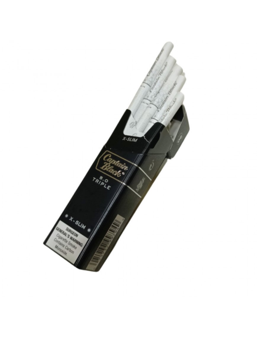 Captain Black 5.0 Triple X Slim İthal Sigara