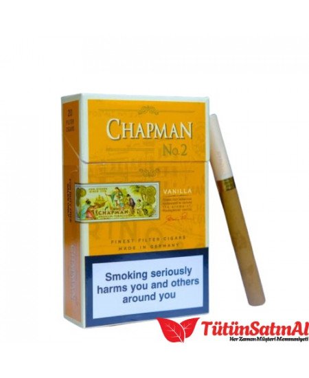Chapman Vanilla NO2 Sigara - Kalın Chapman Vanilla NO2 Sigara - Kalın