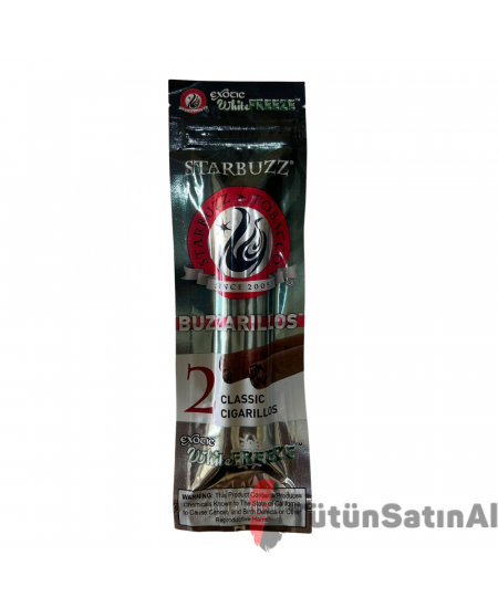 StarBuzz Buzarillos White FREEZE Classic Puro Satın al StarBuzz Buzarillos White FREEZE Classic Puro Satın al
