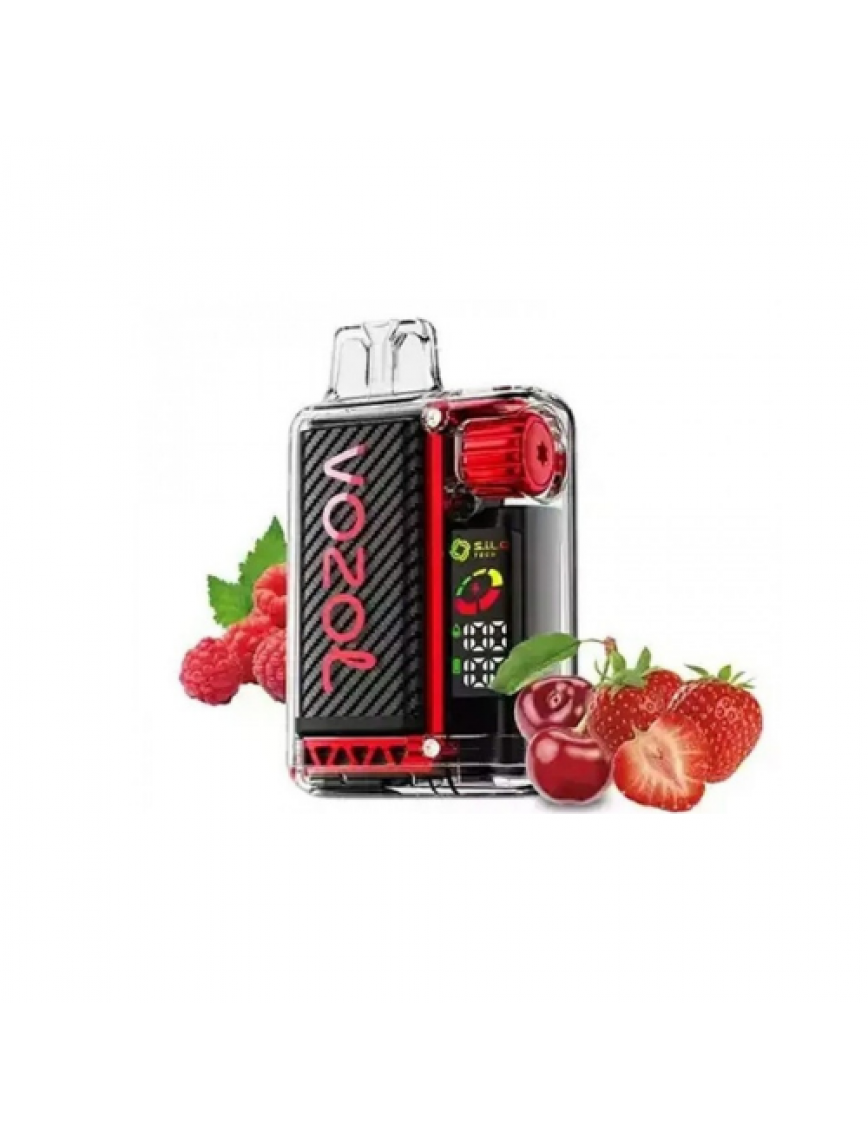 Vozol Vista 20000 Strawberry Raspberry Cherry - Çilek Ahududu Kiraz Aromalı