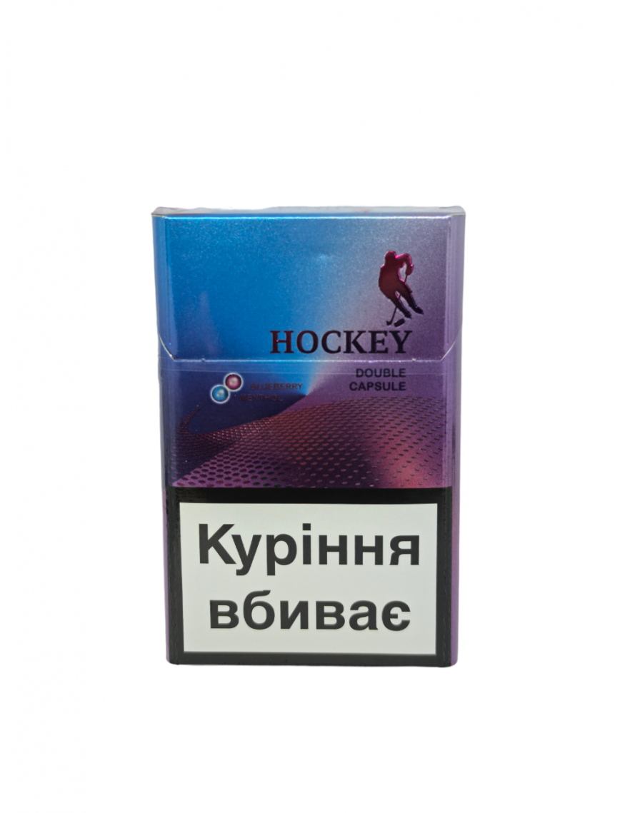 Hockey Double Capsule Super Slim Blueberry Menthol İthal Sigara Satın al