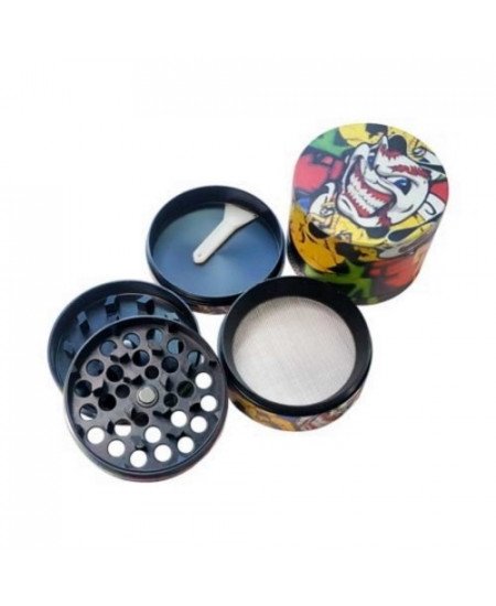 Filtreli Metal Grinder T&uuml;t&uuml;n &ouml;ğ&uuml;t&uuml;c&uuml; - Cartoon temalı