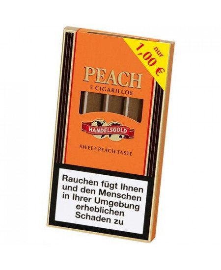 Handelsgold Peach - Şeftali aromalı Puro S (Emzikli Puro)