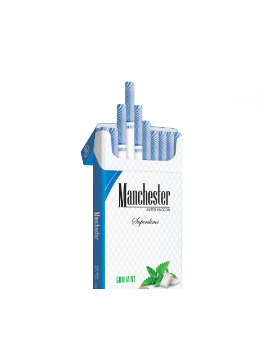 Manchester Superslims Gum mint – Naneli sakız Aromalı ithal Sigara Manchester Superslims Gum mint – Naneli sakız Aromalı ithal Sigara