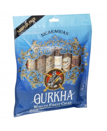 GURKHA PURO NICARAGUAN SAMPLE PACK Blue