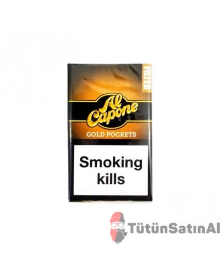 Al Capone Gold Pockets Filter Sigarillo