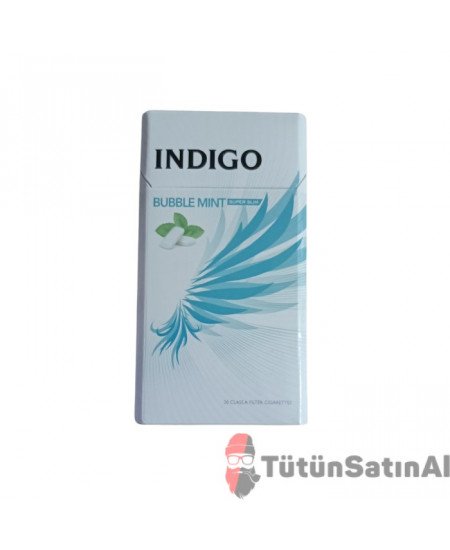 İndigo Bubble Mint Super Slim (Sakız Nane) İthal Sigara İndigo Bubble Mint Super Slim (Sakız Nane) İthal Sigara