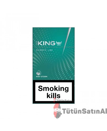King Rainbow Line Mİnt Storm ( Nane ) İthal sigara King Rainbow Line Mİnt Storm ( Nane ) İthal sigara