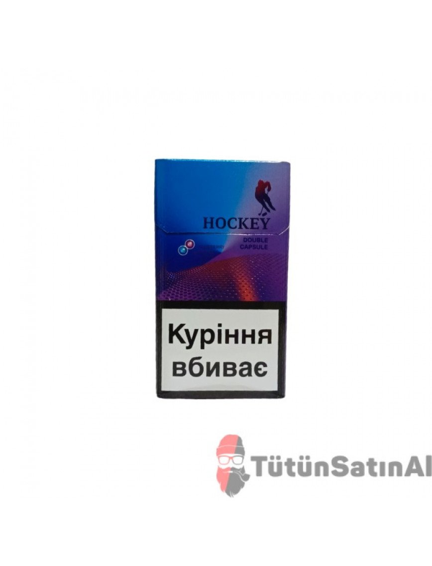 Hockey Double Capsule Blueberry Menthol İthal Sigara Satın al