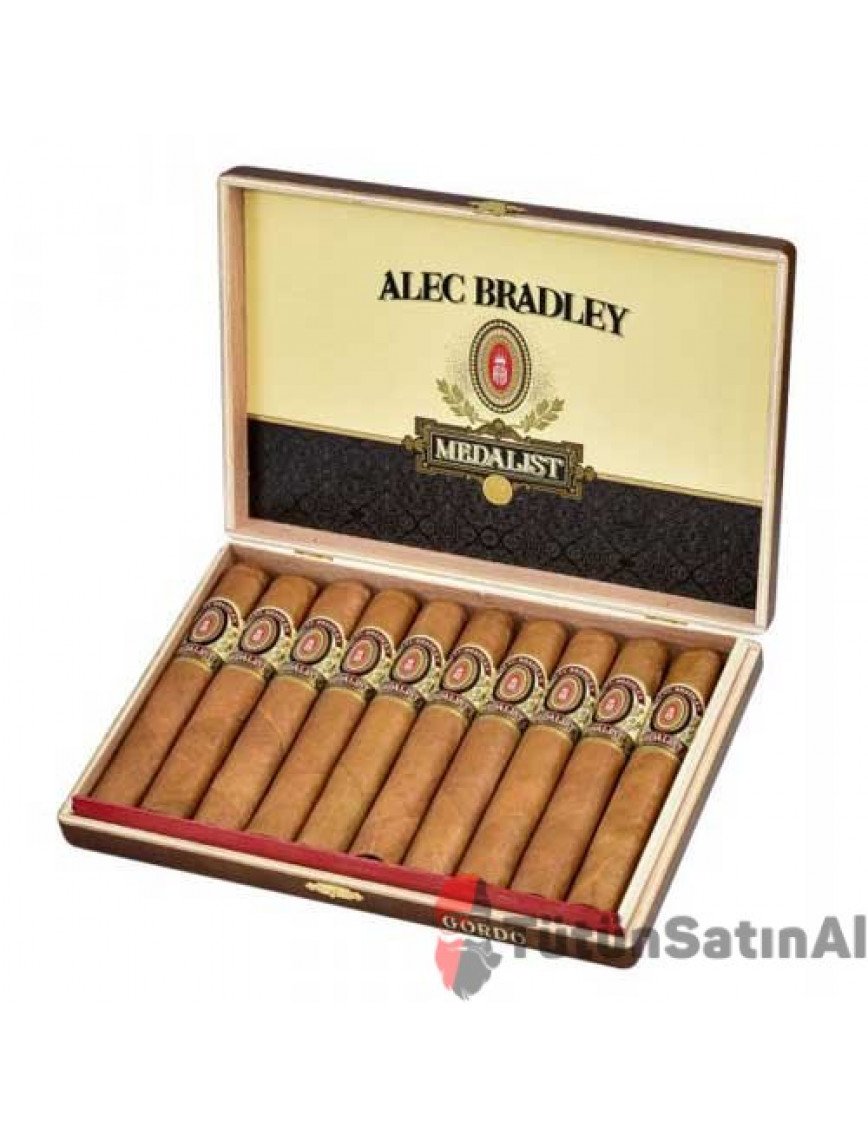 Alec Bradley Medalist Gordo - 10's Ahşap Kutu