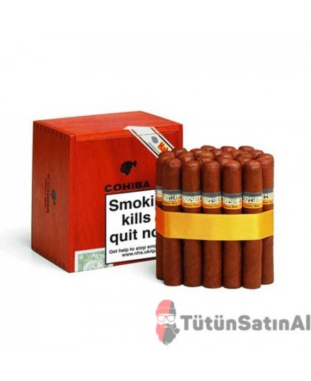 Cohiba Robustos Puro satın al - 25'li Ahşap Kutu (REPLİKA)