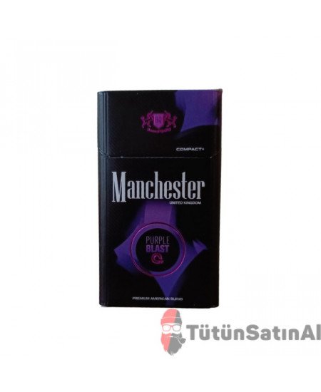 Manchester Queen Compact Purple Blast Sigara