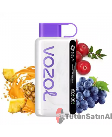 Vozol STAR 12000 CRANBERRY MANGO GRAPEFRUİT (AHUDUDU-ANANAS)