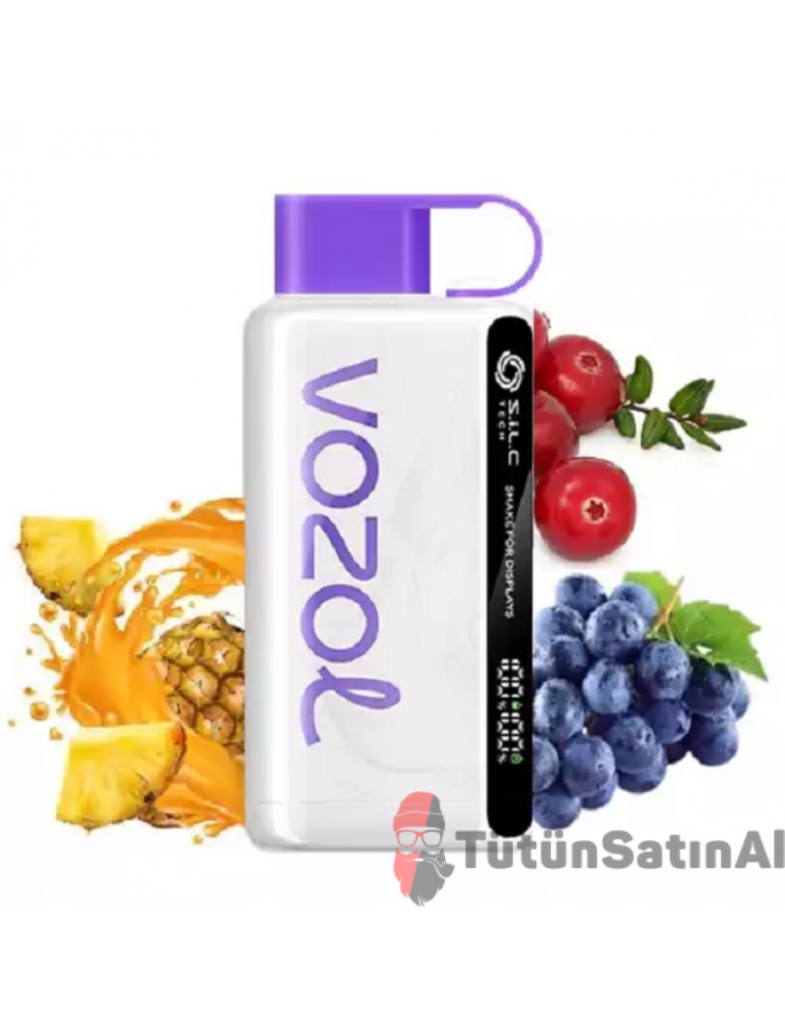 Vozol STAR 12000 CRANBERRY MANGO GRAPEFRUİT (AHUDUDU-ANANAS)