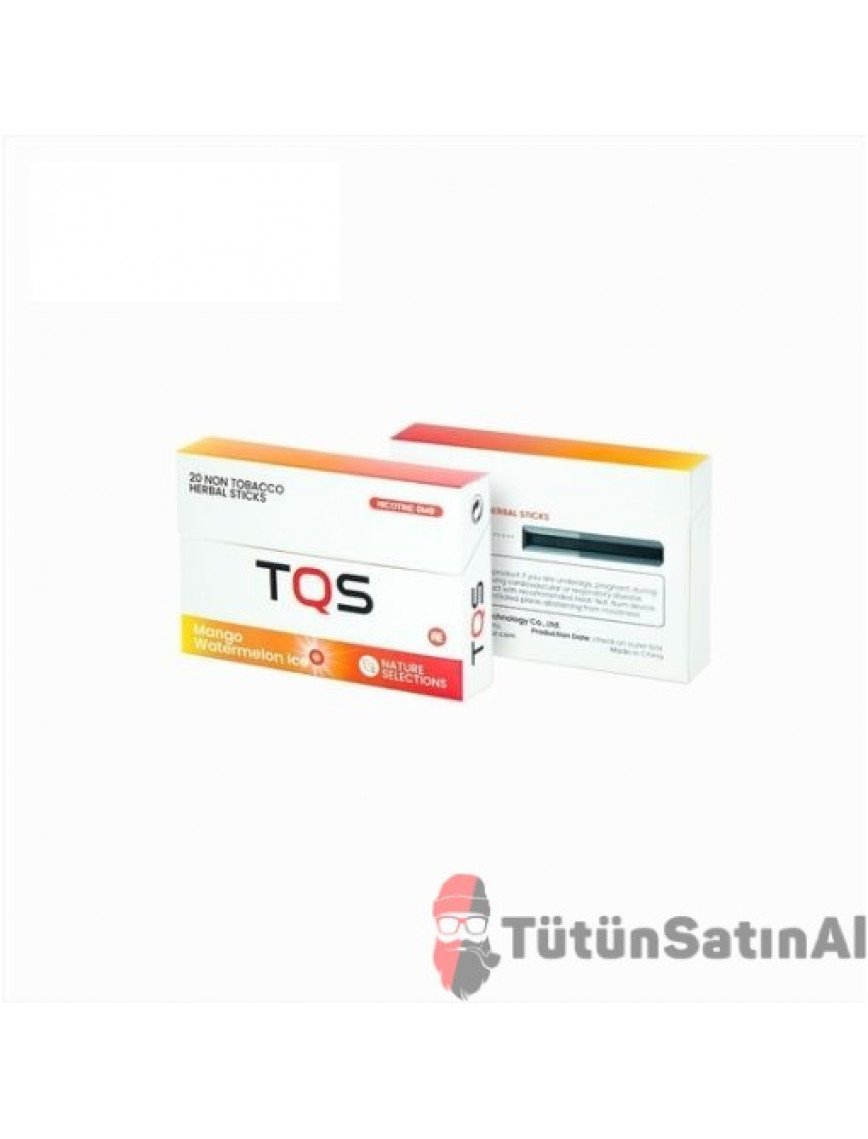 TQS MANGO WATERMELON ICE (MANGO VE KARPUZ AROMALI)  IQOS CİHAZ UYUMLU