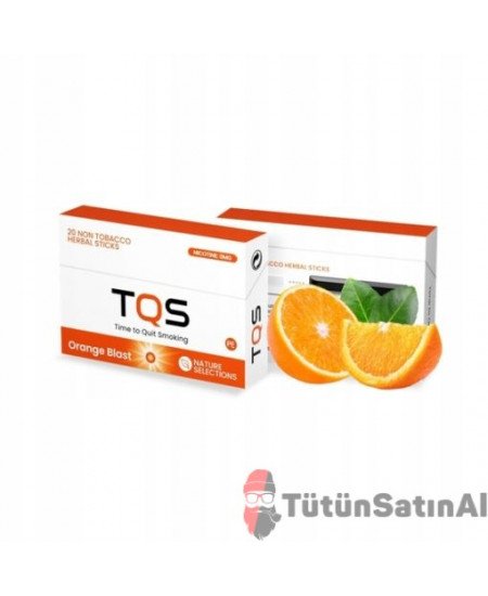 TQS ORANGE BLAST (PORTAKAL AROMALI)  IQOS CİHAZ UYUMLU