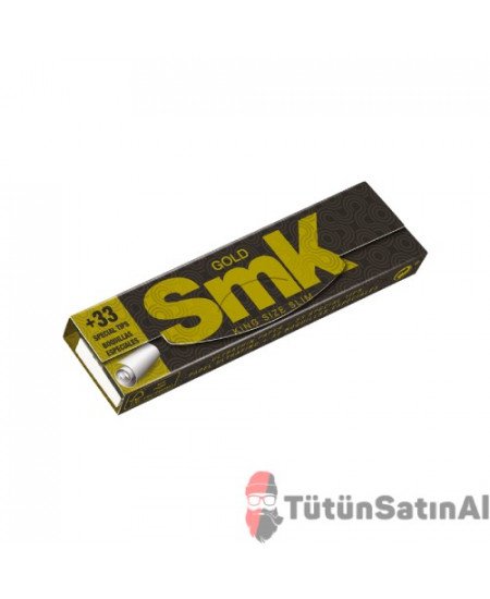 SMK King Size Gold Zıvanalı Sarma Kağıdı