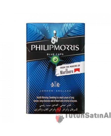 Philip Morris Blue Caps Slim Sigara (Mentol) Mentoll&uuml; sigara Satın al