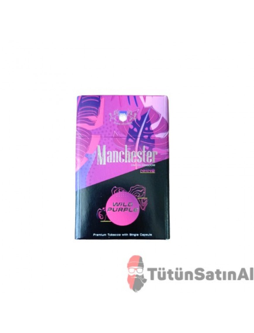 Manchester Nano Wild Purple Slim Sigara (Böğürtlen Aromalı)