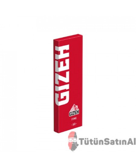 Gizeh Fine 50 Kırmızı Sarma Kağıdı