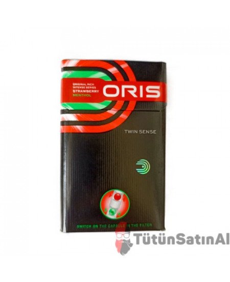 Oris Twin Sense Strawberry Mentollü sigara (Çilek Mentol) Oris Twin Sense Strawberry Mentollü sigara (Çilek Mentol)