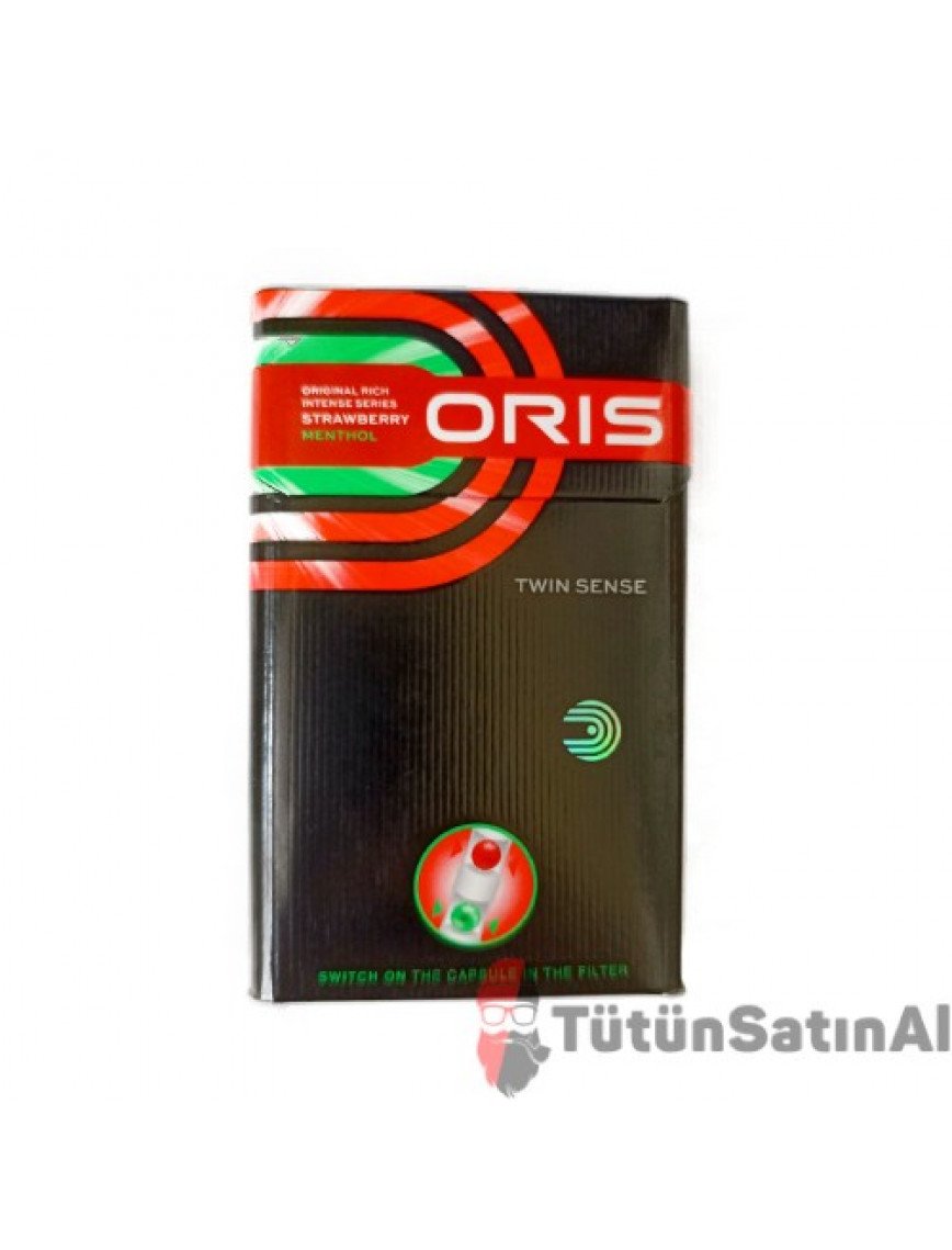 Oris Twin Sense Strawberry Mentollü sigara (Çilek Mentol)