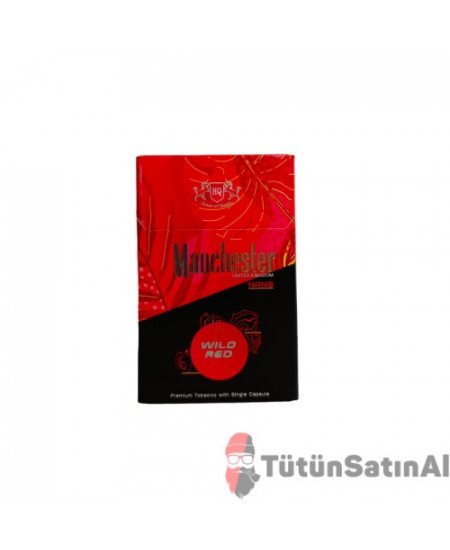 Manchester Wild Red Nano Superslim - &Ccedil;ilek aromalı sigara