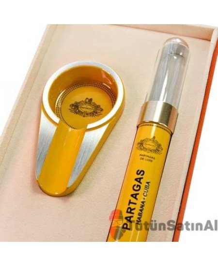 Partagas Tekli T&uuml;p Humidor ve K&uuml;ll&uuml;k Seti