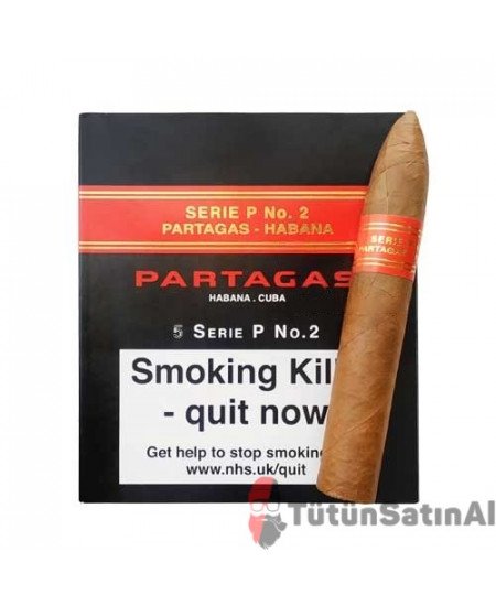 Partagas 5 Serie P No.2 Puro - 5's Gift Pack (REPLİKA &Uuml;R&Uuml;N)