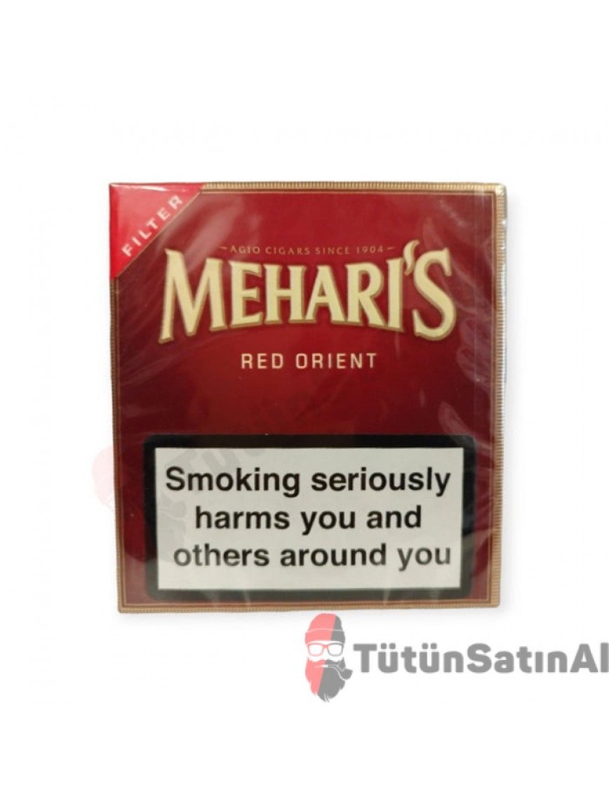 Mehari's Red Orient 20'li Filtreli Sigarillo