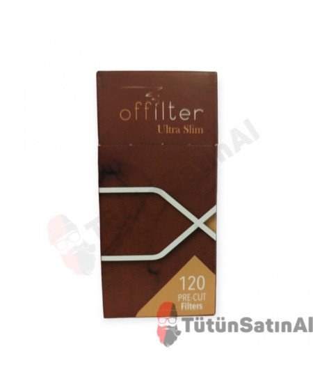 Offilter Ultra Slim Organik T&uuml;t&uuml;n Sarma Filtresi