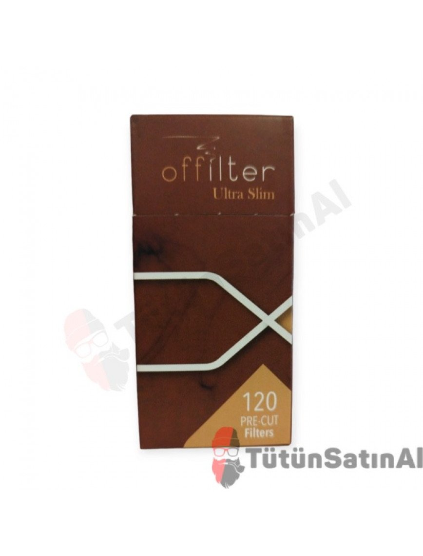 Offilter Ultra Slim Organik Tütün Sarma Filtresi