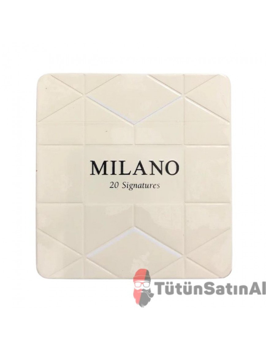 Milano 20 Signatures White Vanilla Sigara