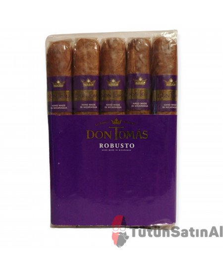 Don Tomas Robusto Puro Purple (Mor)- 10'lu