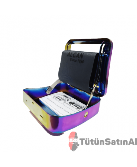 Alcan Since 1996 Otomatik T&uuml;t&uuml;n Sarma Tabakası Renkli (G&ouml;kkuşağı)