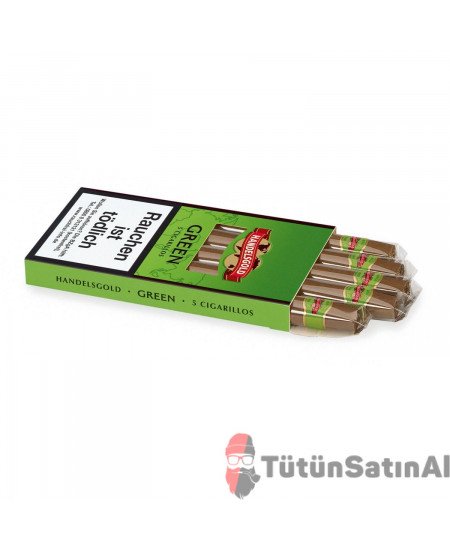 Handesgold Green - Yeşil Elma aromalı 5'li Sigarillo
