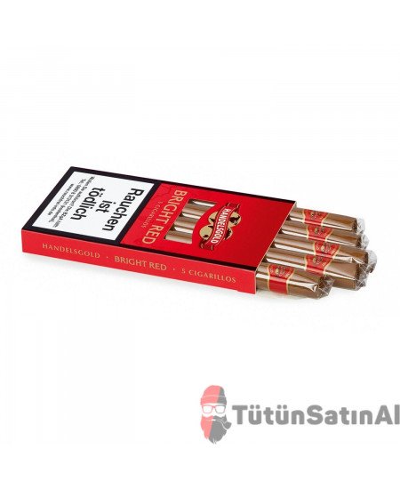 Handelsgold Bright Red - &Ccedil;ilek aromalı 5'li Sigarillo