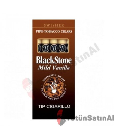 Blackstone Mild Vanilla Tip Sigarillo 5'li Blackstone Mild Vanilla Tip Sigarillo 5'li