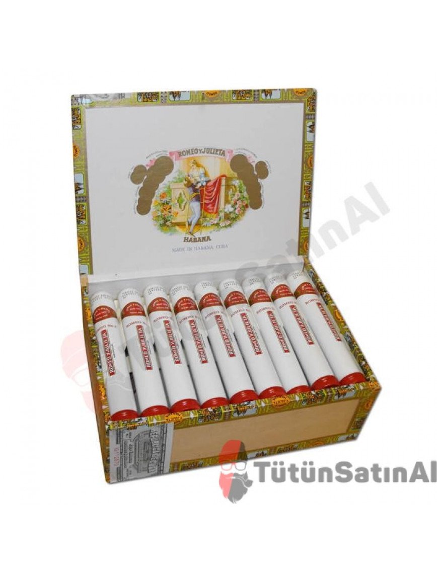 Romeo y Julieta Romeo No.2 TUBOS 25'li