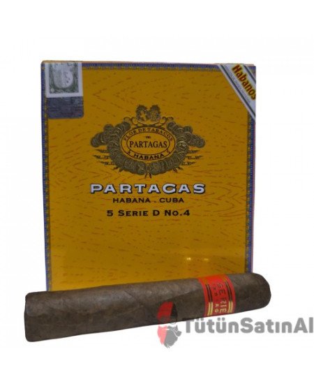 Partagas Habana Cuba 5 Series D No .4 - 5's Gift Pack (REPLİKA)