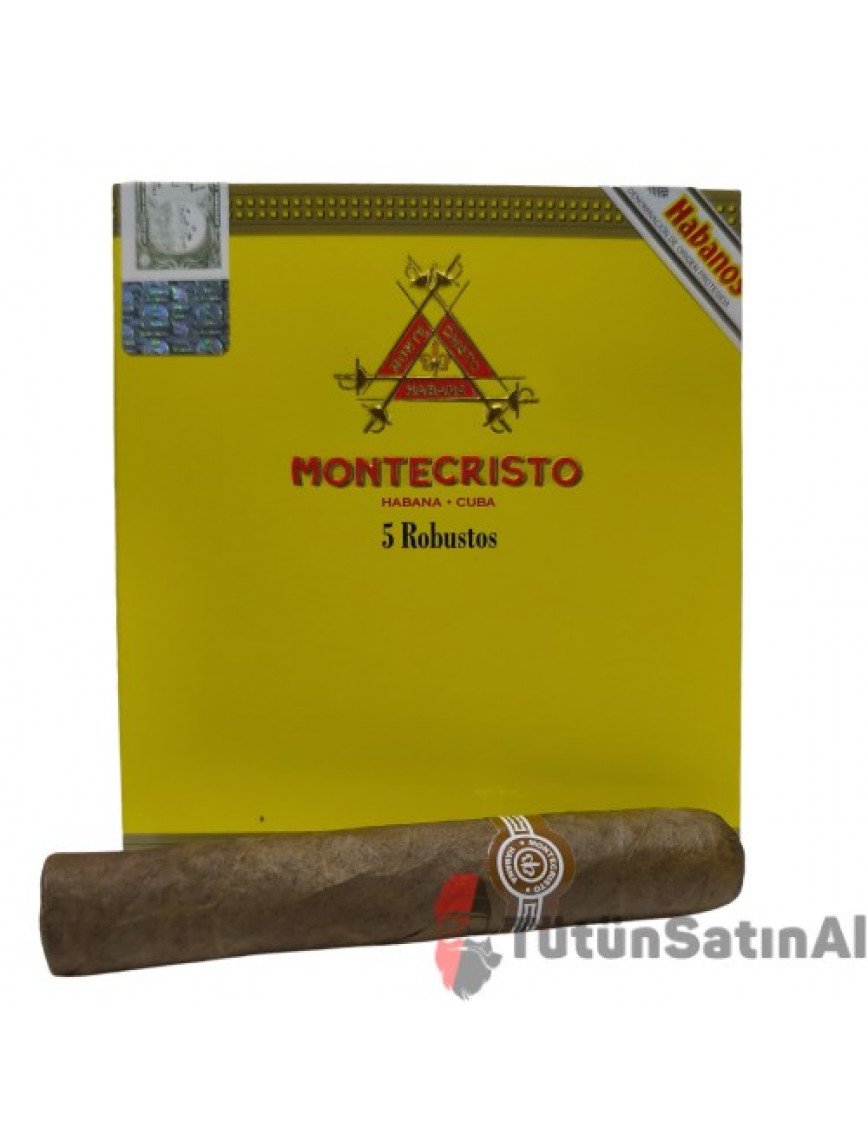 Montecristo Habana Cuba 5 Robutos (REPLİKA ÜRÜN) Montecristo Habana Cuba 5 Robutos (REPLİKA ÜRÜN)