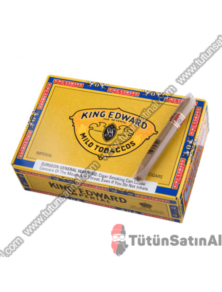 King Edward Imperial Puro (Box of 50) - Doğal